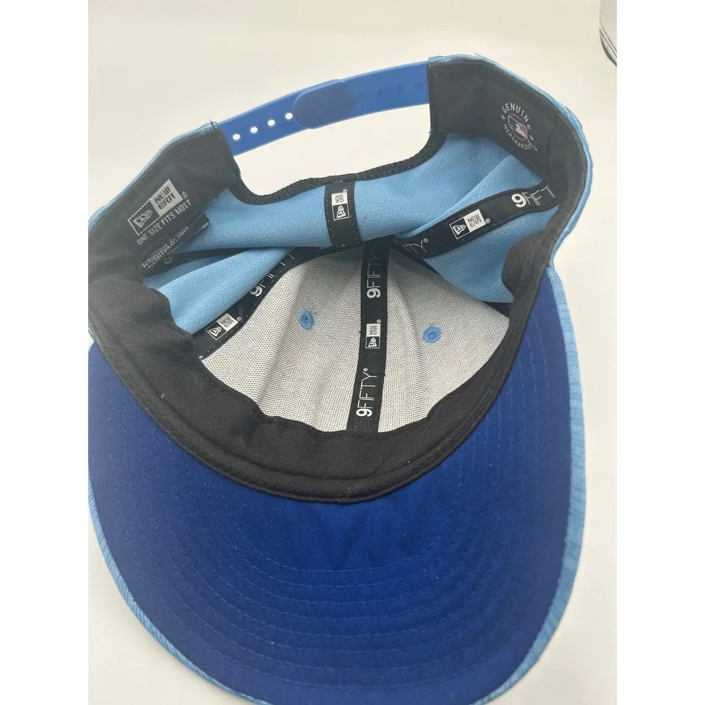 New Era 9FIFTY Kansas City Royals Hat Light Blue Snapback MLB Cap B919